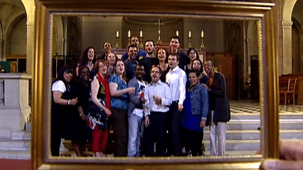 Musique au choeur avec la chorale TF Gospel Singers de Paris 
 (France2 / Culturebox capture d&#039;écran)