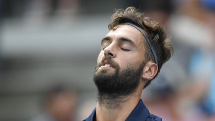 Le Français Benoît Paire lors de l'US Open, à New York (Etats-Unis), le 31 août 2016. (EDUARDO MUNOZ ALVAREZ / AFP)