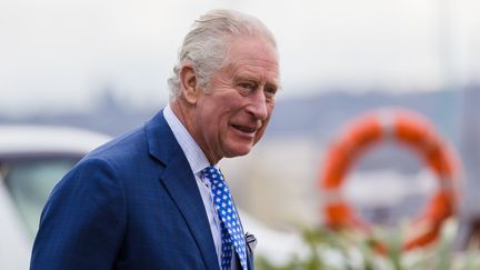 Le prince Charles en visite dans les locaux de sa fondation à Londres, le 3 février 2022. (MAXPP)