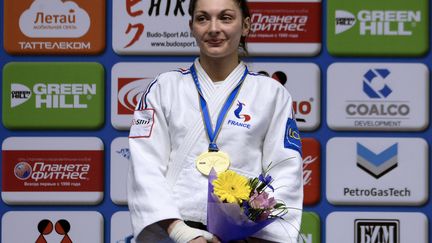 Automne Pavia, championne d'Europe de judo 2016 (VASILY MAXIMOV / AFP)