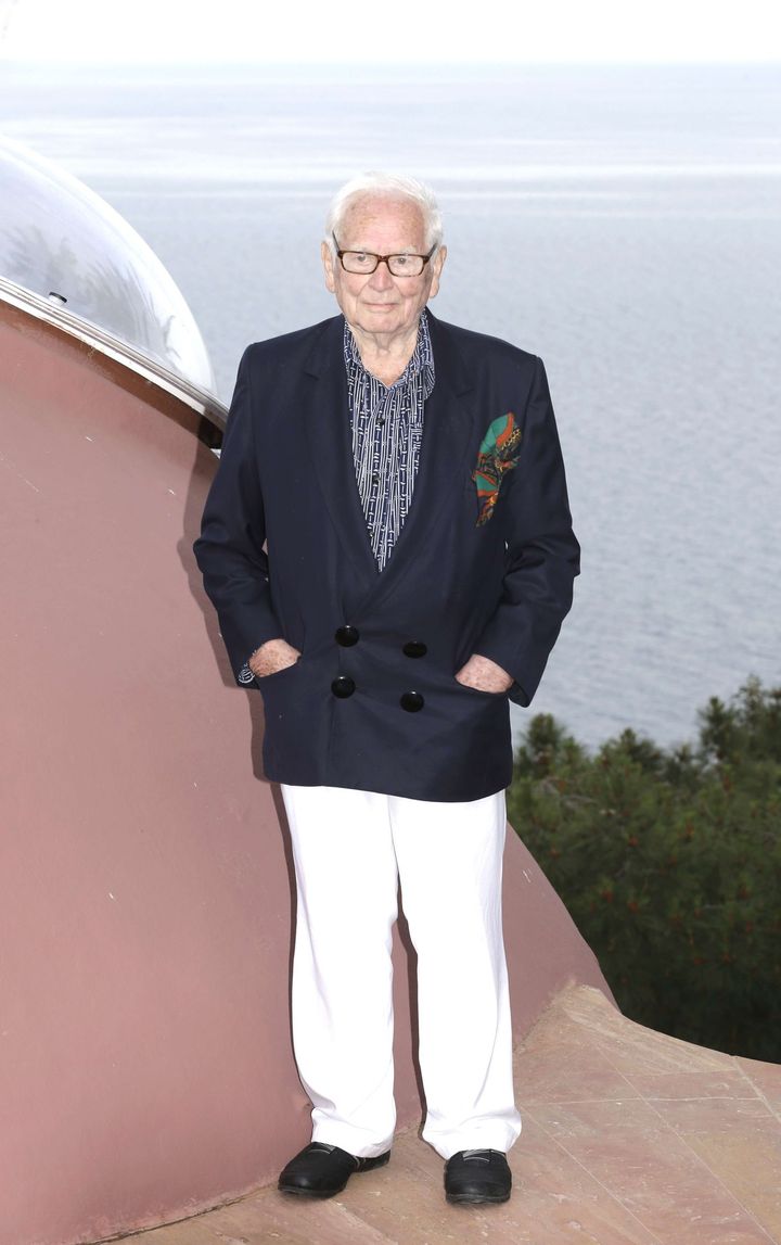 Pierre Cardin dans son palais Bulles, mai 2015
 ( Lionel Cironneau/AP/SIPA)