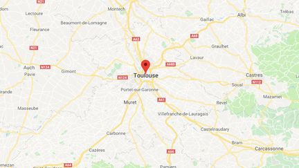 Les douaniers ont arrêté le camion près de Toulouse en Haute-Garonne.&nbsp; (GOOGLE MAPS)