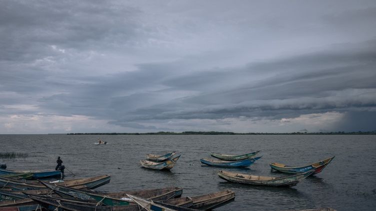 The port of Vitshumbi, in the Democratic Republic of Congo, on April 3, 2023. (photo illustration) (ALEXIS HUGUET / AFP)