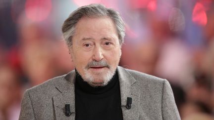 Victor Lanoux, à l'occasion de l'enregistrement de l'émission "Vivement Dimanche " sur France 2, le 13 novembre 2014. (MAXPPP)