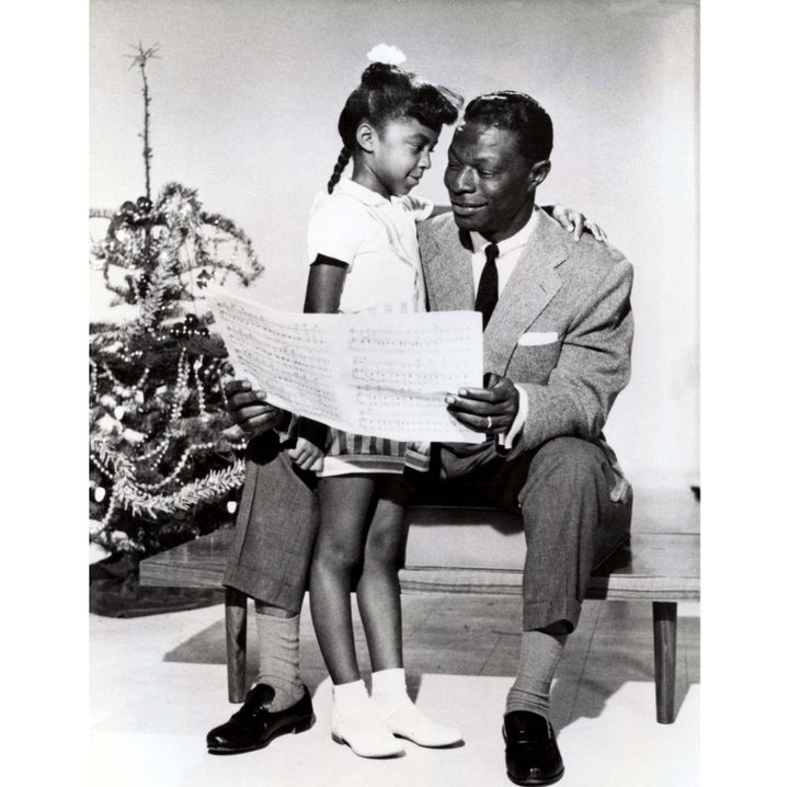 Natalie Cole, 5 ans, avec son père Nat King Cole (1955)
 (Moviestore / Shutterstock / SIPA)