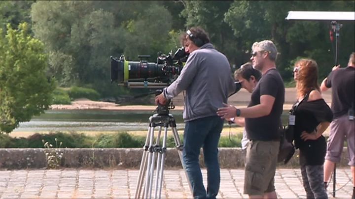 L'équipe de La Loi de Damien en tournage à Orléans - Août 2019 (A. Rigodanzo / France Télévisions)