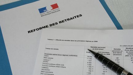 Dossier de réforme des retraites. (JEAN FRANCOIS FREY / MAXPPP)