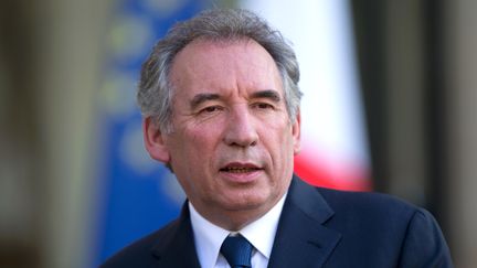 François Bayrou reçu à l'Elysée après les résultats du Brexit, le 25 juin 2016. (CITIZENSIDE / AFP)