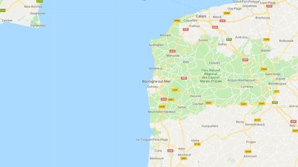 Quelque 488 armes et plus de 100 kg de munitions ont été saisis&nbsp; chez un ancien armurier de Boulogne-sur-Mer (Pas-de-Calais), ont annoncé les douanes&nbsp;le 14 février 2018.&nbsp; (GOOGLE MAPS)