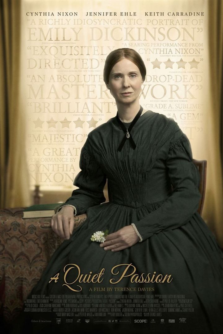 "Emily Dickinson, A Quiet Passion" : l'affiche britannique
 (DR)