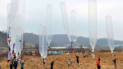 Mais à l'approche des élections présidentielles sud-coréennes mi-décembre, Séoul craint une agressivité accrue de la part de Pyongyang. (AFP PHOTO / JUNG YEON-JE )