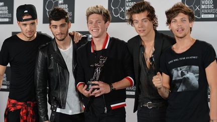 One Direction le 25 août 2013 aux Video Music Awards.
 (STAN HONDA / AFP)