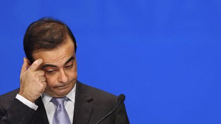 Carlos Ghosn, à Paris, le 29 avril 2005. (ERIC FEFERBERG / AFP)