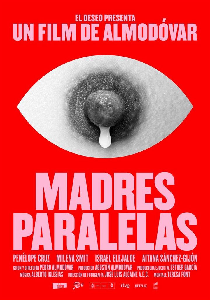 Affiche du film "Madres Paralelas" de Pedro Almodóvar, en salle le 1er décembre 2021 en France (PATHÉ / ALLOCINE)