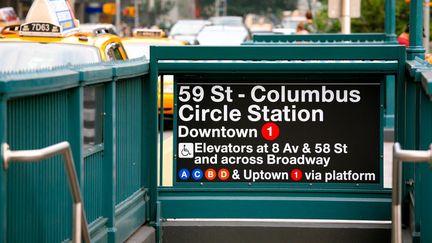 La station Columbus Circle &agrave; New York (Etats-Unis), o&ugrave; un b&eacute;b&eacute; a &eacute;t&eacute; abandonn&eacute; le 8 juillet 2014. (ALEX PROIMOS / WIKIMEDIA )