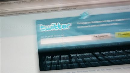 La page d'accueil du site de Twitter (AFP - LOIC VENANCE)