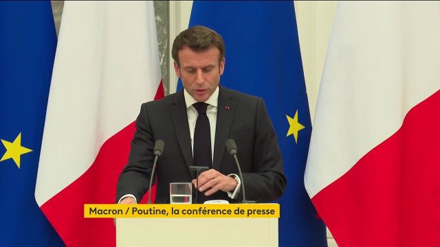 Rencontre Macron/Poutine : les déclarations du président français