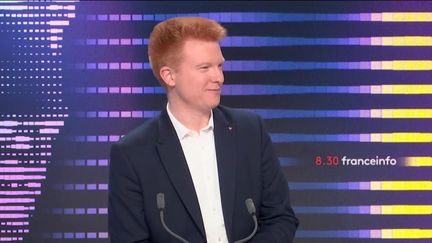 Adrien Quatennens, député du Nord et coordinateur de La France Insoumise, était mercredi 9 février l’invité du 8h30 franceinfo.&nbsp; (FRANCEINFO)