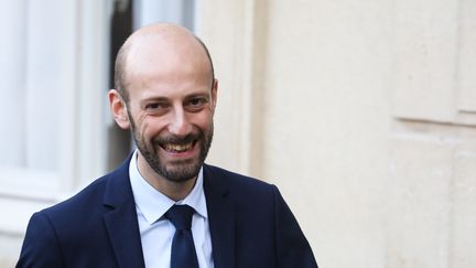 Stanislas Guérini, à l'Elysée, le 17 décembre à Paris. (LUDOVIC MARIN / AFP)