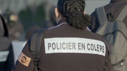 Capture d’écran du documentaire "Police, à bout de souffle" signé Frédéric Ploquin et Julien Johan.&nbsp; &nbsp; (COMPAGNIE DES PHARES ET BALISES)