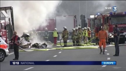 Allemagne : piégés dans le car (FRANCE 3)