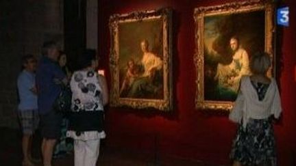 Les &quot;Visages du Louvre&quot; du château de Sédières attirent les regards
 (Culturebox)