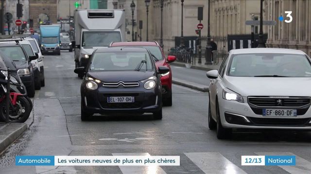 Automobile : la voiture neuve de plus en plus en chère