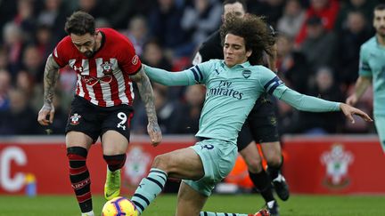 Arsenal et Guendouzi se sont inclinés sur la pelouse de Southampton (ADRIAN DENNIS / AFP)