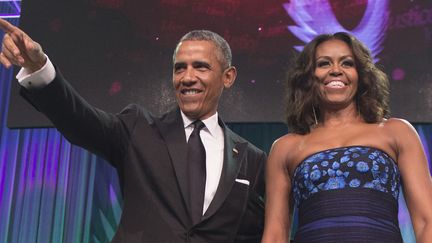 Barack et Michelle Obama le 20 septembre 2015.
 (Jim Watson / AFP)