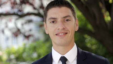 Mickaël Nogal,&nbsp;député La République en Marche de Haute-Garonne, le 21 juin 2017. (THOMAS SAMSON / AFP)