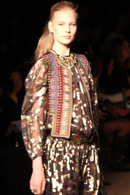 Etro pap ah 2014-2015, à Milan
 (CHEN YICHUAN / IMAGINECHINA)