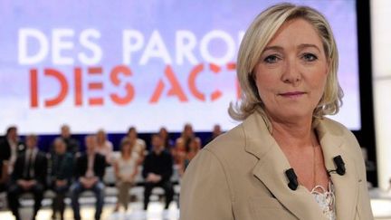 Marine Le Pen en juin à DPDA (BERTRAND GUAY / AFP)