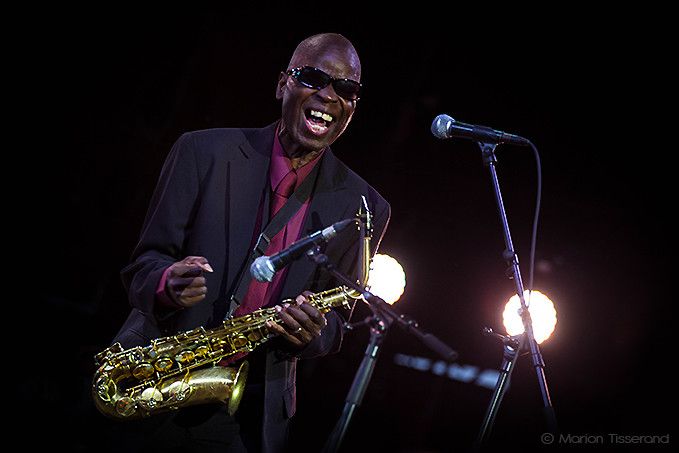 Le saxo légendaire Maceo Parker à offert une soiré funk de Jazz à Vienne le 2 juillet 2015
 (Marion Tisserand)