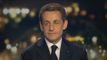 Nicolas Sarkozy au 20 h de France2 (FTV)