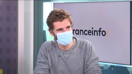 Vianney Vaute, cofondateur de Back Market, invité éco de franceinfo le 28 mai 2021. (FRANCEINFO / RADIO FRANCE)