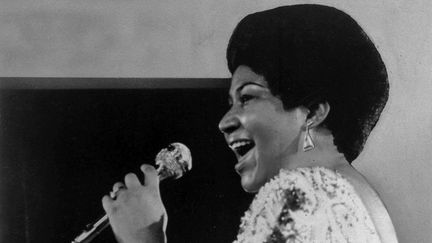 Aretha Franklin, le 28 janvier 1972 aux Etats-Unis. (AP/SIPA / AP)