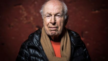 Peter Brook, en février 2018. (LIONEL BONAVENTURE / AFP)