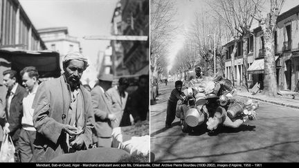 &nbsp; "Enfouies pendant quatre décennies dans des cartons, les photos de Pierre Bourdieu (1930-2002) prises pendant ses recherches ethnologiques et sociologiques en Algérie (1957 et 1961) au moment même de la guerre de Libération, témoignent d’un voyage initiatique et d’une conversion biographique profonde se trouvant à l’origine d’une trajectoire scientifique et intellectuelle extraordinaire. (…) Adversaire résolu du colonialisme français et de l’oppression militaire, Pierre Bourdieu faisait de ses recherches une œuvre radicalement politique et engagée : il voulait témoigner de tout ce qu’il observait, il voulait comprendre un monde social déboussolé et traversé de contradictions et d’anachronismes." (FONDATION BOURDIEU, ST. GALL. COURTESY CAMERA AUSTRIA, GRAZ.)