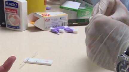 Châteauroux : une opération de tests sérologiques (Capture d'écran France 3)