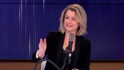 Barbara Pompili, ministre de la Transition écologique, sur franceinfo le 23 novembre 2020. (FRANCEINFO / RADIOFRANCE)