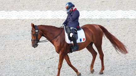 Alors qu'elle était en lice pour l'épreuve de para dressage - grade II, la cavalière de 39 ans, Céline Gerny, a été disqualifiée par le jury pour avoir débuté trop tard sa représentation.