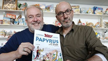 &nbsp; ("Le Papyrus de César" est le 36e album d'Astérix, et le second des nouveaux auteurs Didier Conrad et Jean-Yves Ferri  © Reuters)