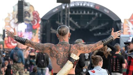 Hellfest, le festival qui rend les Metalheads heureux.
 (Marc Ollivier / PQR Ouest-France / MaxPPP)