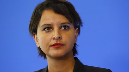 La ministre de l'Education Najat Vallaud-Belkacem (PATRICK KOVARIK / AFP)