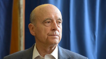 Le maire de Bordeaux, Alain Juppé, le 7 mai 2017 dans sa ville.&nbsp; (NICOLAS TUCAT / AFP)