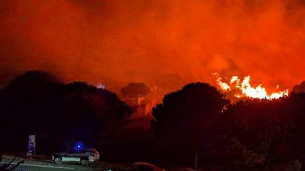 Incendie à Canet-en-Roussillon : 3 000 vacanciers évacués d'urgence (France 2)