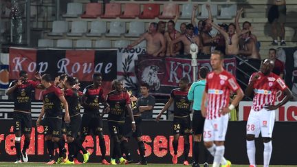 L'En Avant Guingamp cartonne depuis le début de la saison (PATRICK HERTZOG / AFP)