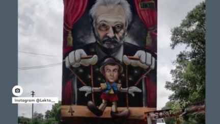 Vrai ou Fake : la fresque représentant Emmanuel Macron et Jacques Attali à Avignon est-elle antisémite ?