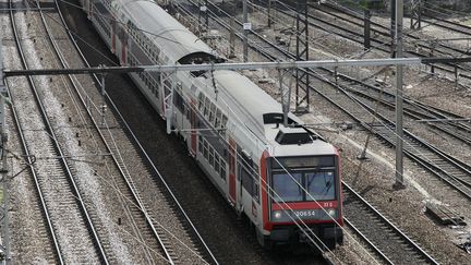 Un passager du RER B a &eacute;gar&eacute; une fiole de cyanure, le 24 janvier 2014, dans le Val-de-Marne.&nbsp; (MAXPPP)