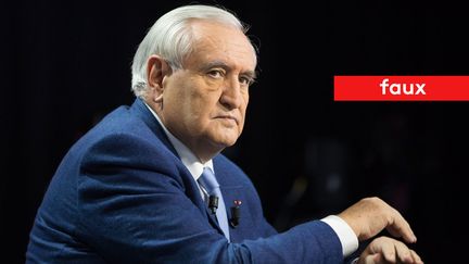 Jean-Pierre Raffarin affirme que les Français sont les plus gros consommateurs de médicaments (MAXPPP)